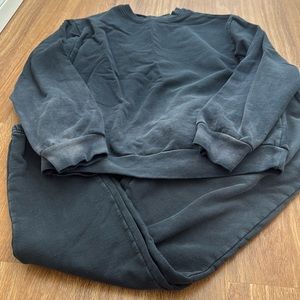 Kardashian Scott Disik sweatshirt top pants joking pants 2p set men's wrestling